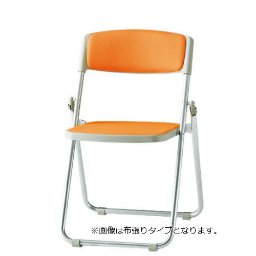 TOKIO 折り畳み女性議長 折りたたみ腰掛け イス 腰掛け 6脚書き割り 軽銀脚 ビニールなめし革張り F-950L-S-SET