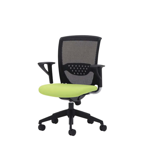 【楽天市場】オフィスチェア 事務椅子 椅子 ルルメッシュ LULU mesh 固定肘付 布張り LLM6A：オフィスチェアー専門館