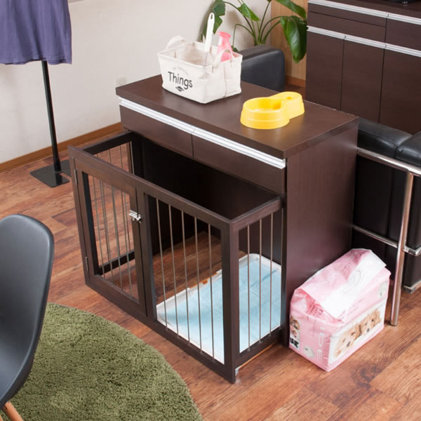 偉大な 楽天市場 Jucee シリーズ 省スペース収納付きスライド型ケージ 幅90 ダークブラウン Nr Te 0163 オフィスチェアー専門館 激安の Lexusoman Com