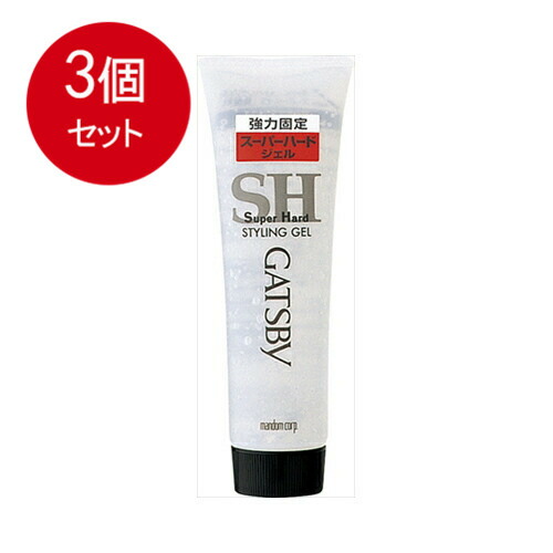 楽天市場】ギャツビー スタイリングジェル スーパーハード 200g