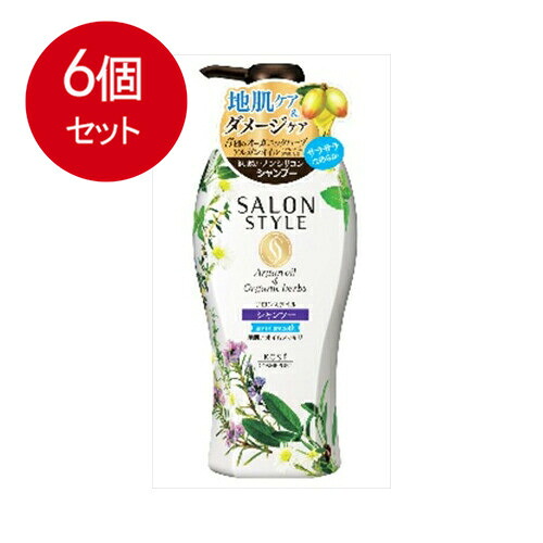 6個まとめ買い コーセー サロンスタイル　　シャンプー　　（エアインスムース） [宅急便]送料無料 × 6個セット