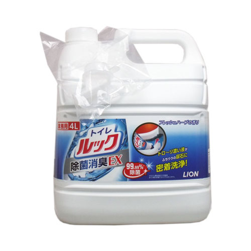 LION - 送料込み 業務用 トイレルック 除菌消臭EX 4L 楽天市場】トイレルック 除菌消臭EX 4L × 3本 【ライオン LION