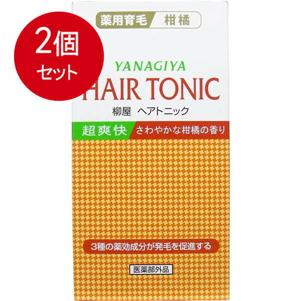 2개 대량 구매 야나기야 혼텐 야나기야 헤어 토닉 240mL (의약외품) 무료배송 x 화장품 남성 화장품 2개 세트