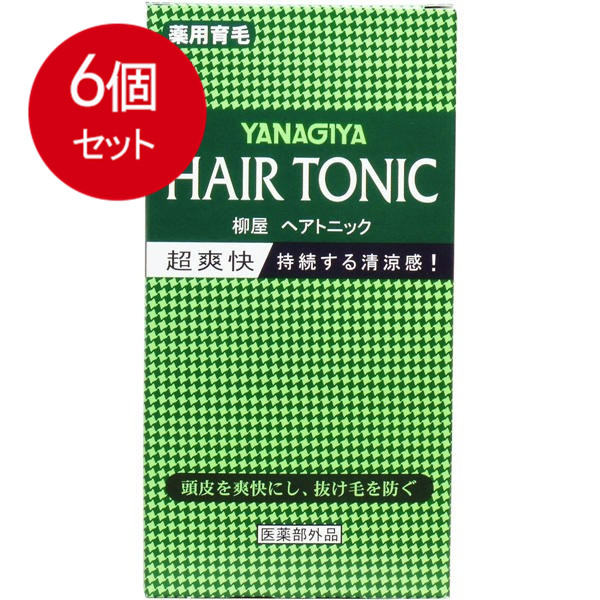 6個まとめ買い 柳屋本店 柳屋 ヘアトニック 240ml [宅急便]送料無料 × 6個セット 化粧品 男性化粧品