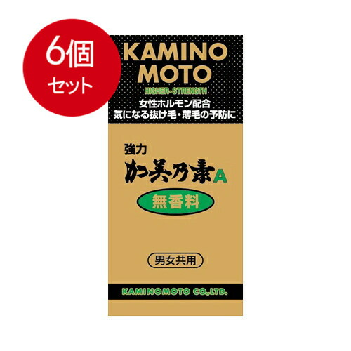 6個まとめ買い  加美乃素本舗  豪然たる加美乃素A 無芳ばしさ 200mL [宅急便]貨物輸送無料 × 6個仕掛ける かざり付ける品 成人男性かざり付ける品