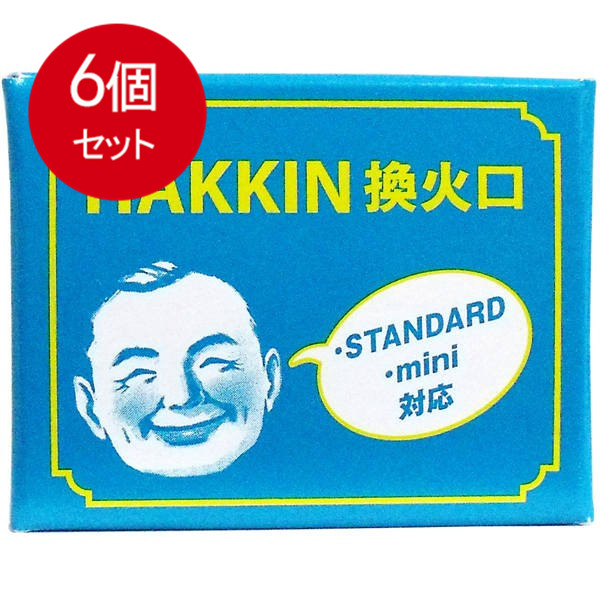 6個まとめ買い  ハクキンカイロ 換火口 電子メイル便貨物輸送無料 × 6個書き割り
