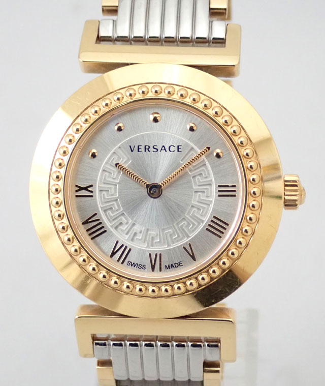 ヴェルサーチ/VERSACE ヴァニティ レディース 腕時計 P5Q80D499S089 シルバー 中古美品【中古】【ヴェルサーチ】【P5Q】｜草加　ヤマキ質店 42,757円