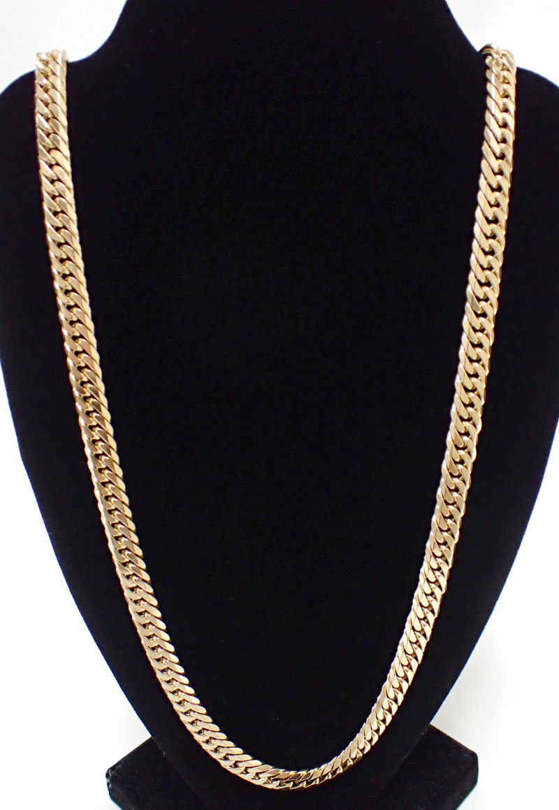 楽天市場】K18YG 喜平 ネックレス 6面ダブル 100.0g 【中古】【喜平