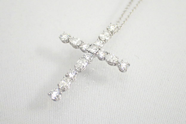 楽天市場 Harry Winston ハリーウィンストン Pt950 マドンナクロス ダイヤ ペンダントネックレス S 中古 Harry Winston ハリーウィンストン ダイヤ 草加 ヤマキ質店