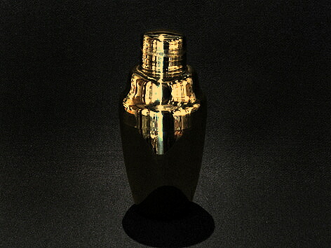 18-8 カクテルシェーカー B 360ml 金メッキ