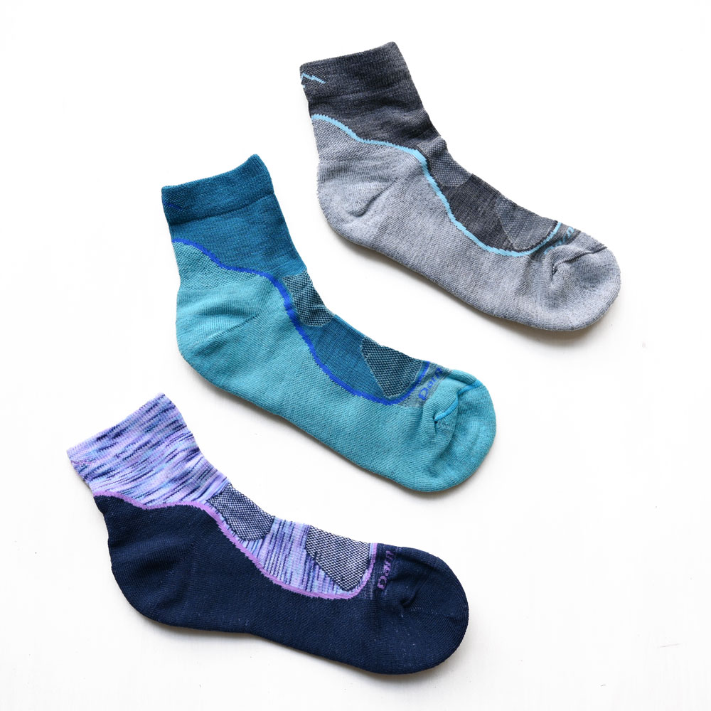 【楽天市場】DARN TOUGH W's ライトハイカー 1/4ソック ライトウェイト クッション [ ダーンタフ 1987 Light