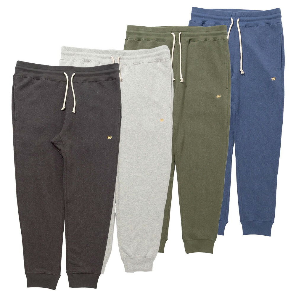 GOHEMP - SLIM RIB SWEAT PANTS (GHC4457) [ GO HEMP ゴーヘンプ メンズ＆レディース スリムリブ スウェットパンツ ワンマイルウェア 御部屋御召しもの ]
