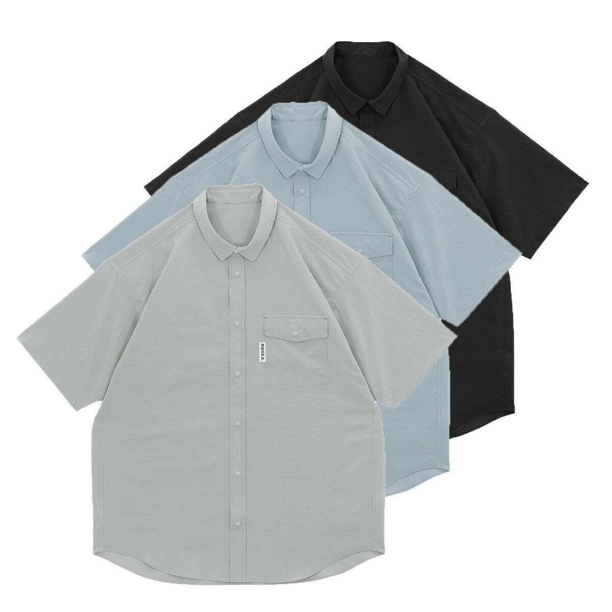 RIDGE MOUNTAIN GEAR - Basic S/S Shirt [ リッジマウンテンギア RMG メンズ＆レディース 第一義的 遊撃手衣袂 プルオーバー 半袖 Short Sleeve ]