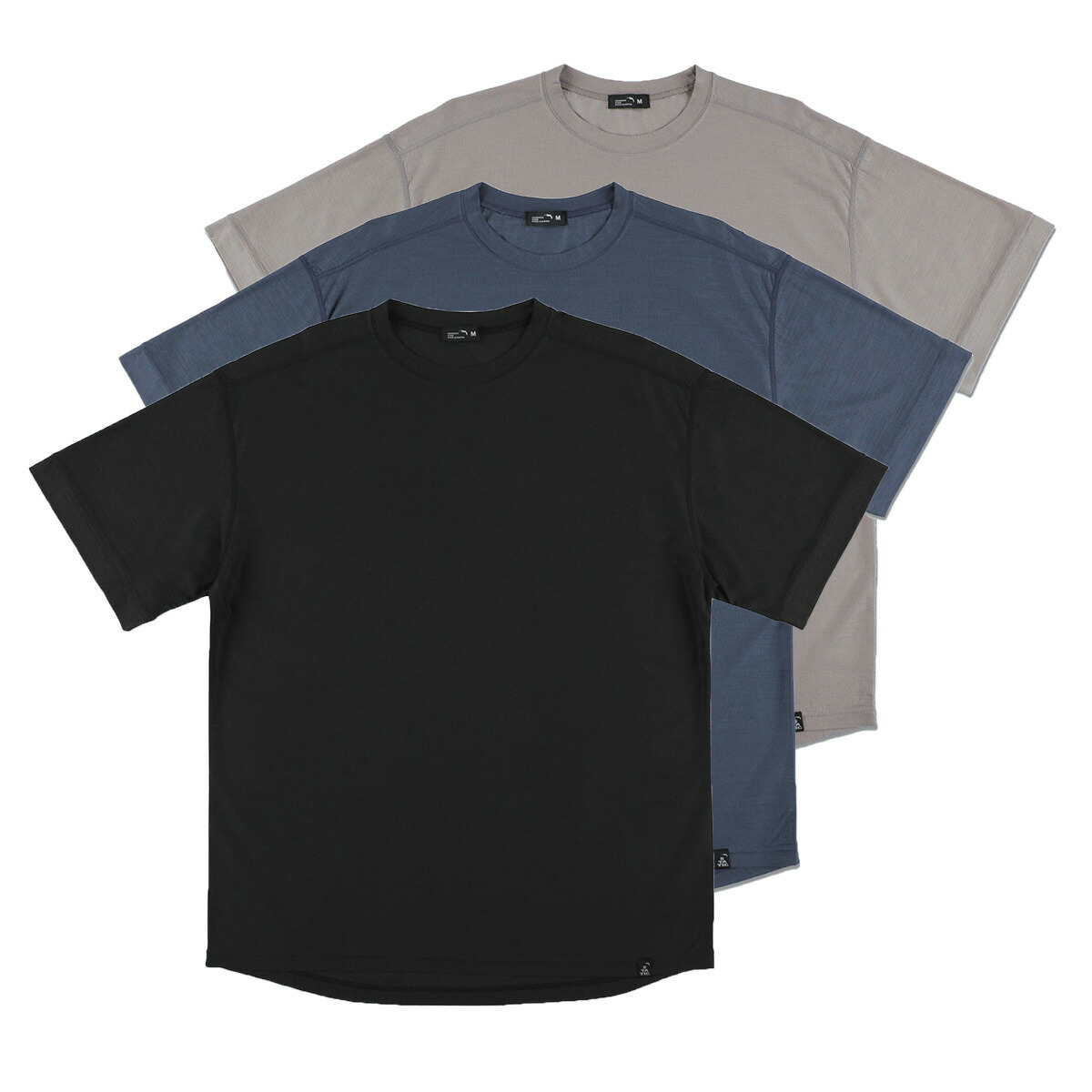 STATIC - Raw S/S Tee [ 静的 置き目 遊撃手衣袂 半袖ティーシャツ メリノウール ]