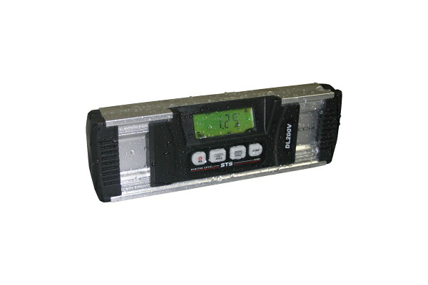 STS 防水型デジタル傾斜計 DL200V 角度傾斜計 測量用品 防塵 防水 IP67相当｜土木測量試験用品のソッキーズ