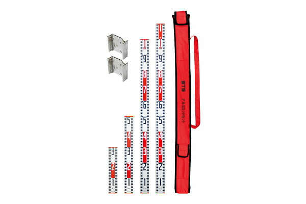 STS アルミロッド5点セット SN-5S 【土木】【建築】【造園】
