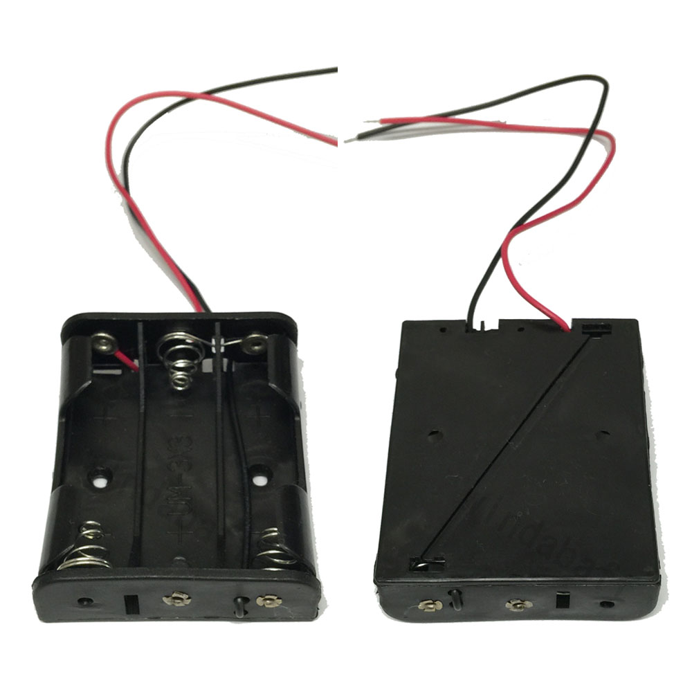 楽天市場】電池ボックス 単3型 3本 直列 4.5V スライドスイッチ付