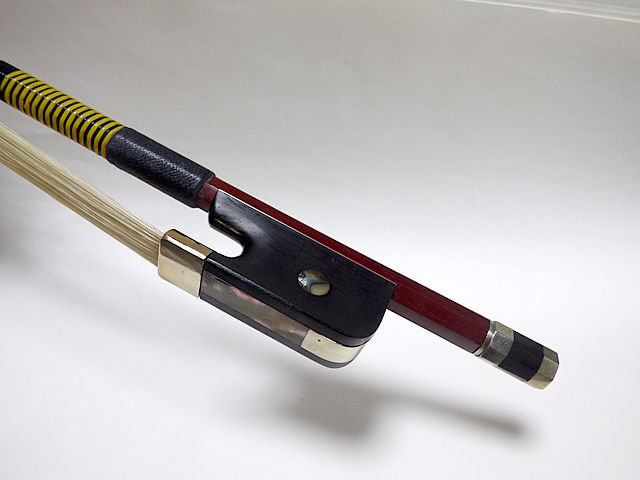 楽天市場】バロック コントラバス弓 スネークウッド フレンチ #4