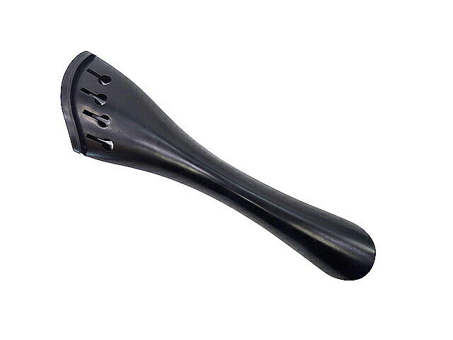 バス用 弦長補正 ハープ型 テールピース エボニー製 ELB 3/4 Bass Tailpiece Ebony|底値楽器屋