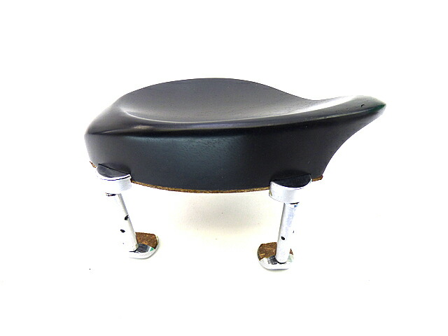 Stuber/Hill Bracket Viola Chinrest Ebony ビオラ用あご当 エボニー スチュバー型 ヒル脚