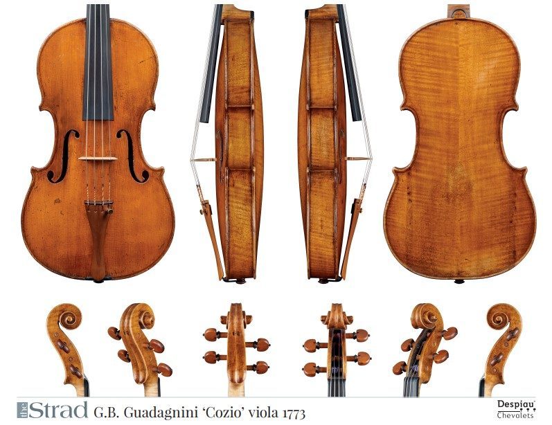 楽天市場】Antonio Stradivari 'Gustav Mahler' viola 1672