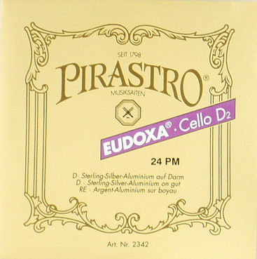 チェロ弦 オイドクサ D線 2342 PIRASTRO EUDOXA Cello D-2342|底値楽器屋