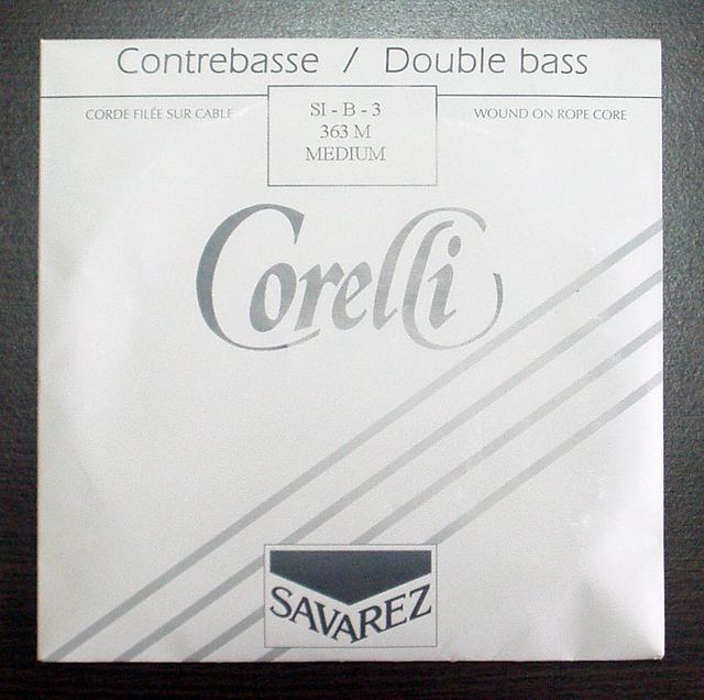 コルレリ　ソロ弦 （Corelli Tungsten Solo） 楽天市場】コントラバス弦 サバレス コレルリ タングステン ソロ