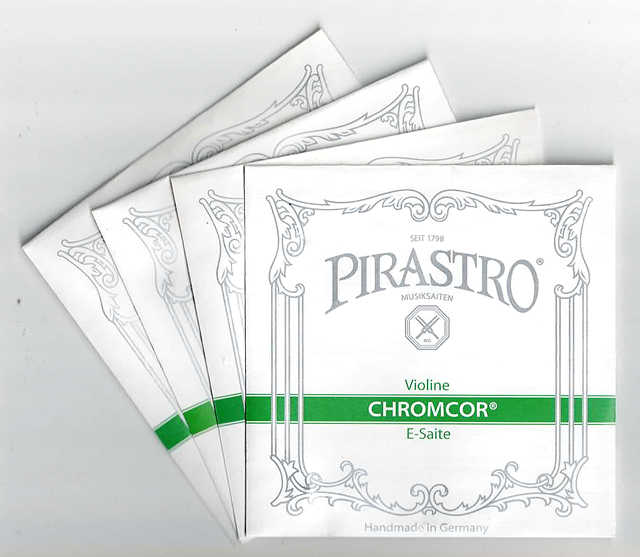 バイオリン弦 クロムコア セット PIRASTRO CHROMCOR Viorin set #3190｜底値楽器屋