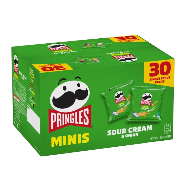 ポテトチップスBIG BAG15袋＆ PRINGLESサワークリーム＆オニオン ポテトチップスBIG BAG15袋＆ PRINGLESサワークリーム＆オニオン