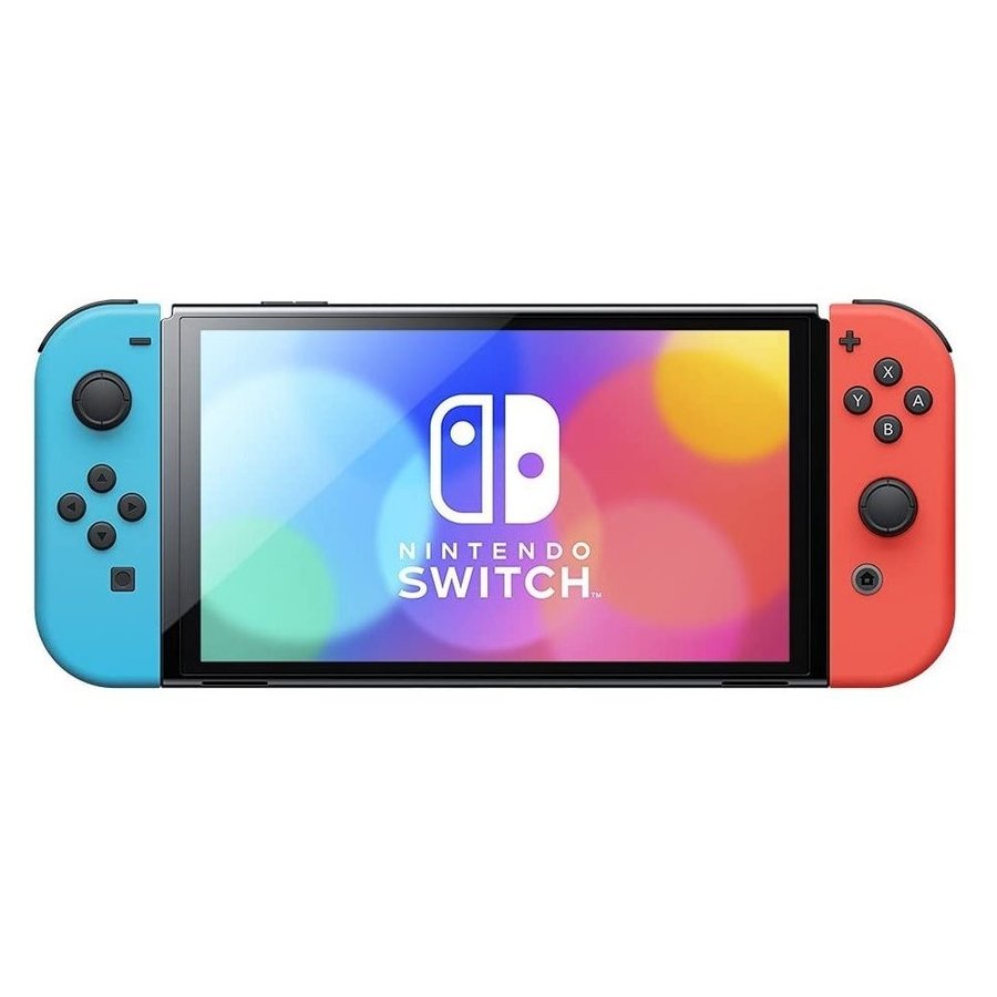 印象のデザイン 任天堂NintendoSwitch 有機ELモデル Joy-Con L ネオンブルー R ネオンレッド ラッピング可  dovydonameliai.lt