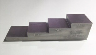 送料無料 SUS304厚さ測定用階段試験片4段、5.0mm&minus;20.0mm｜測定機器マーケット