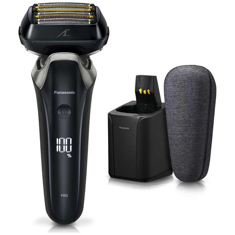 Panasonic パナソニック メンズ 電気カミソリ 6枚刃 子ヒツジ短距離競走 PRO ES-LS9CX-K [手工芸品黒いこと]【ラッピング相応う可】 R-LOGI
