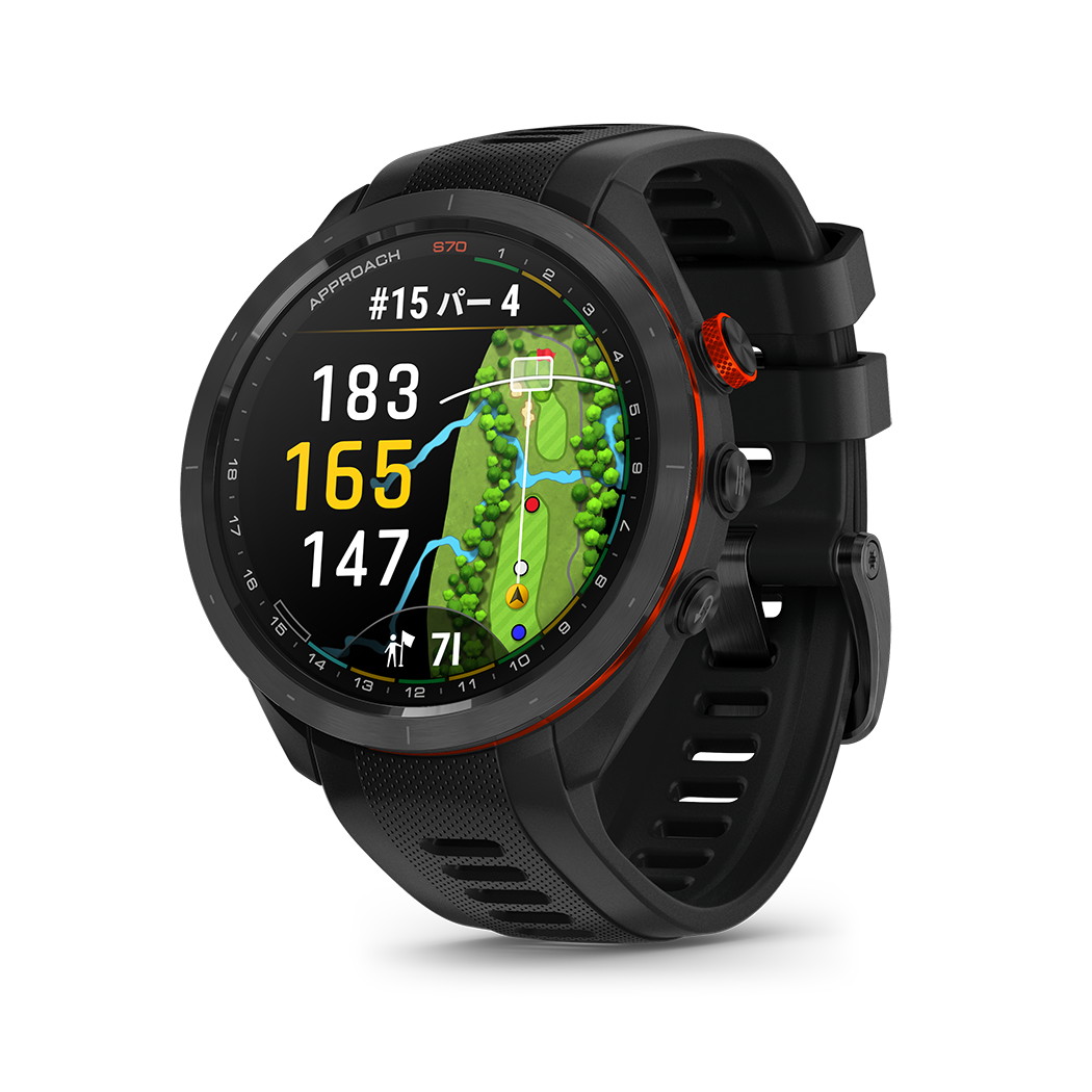 GARMIN ガーミン ゴルフナビ ゴルフご覧なさる Approach S70 47粍 [Black] 0100274622【ラッピング相応う可】 R-LOGI