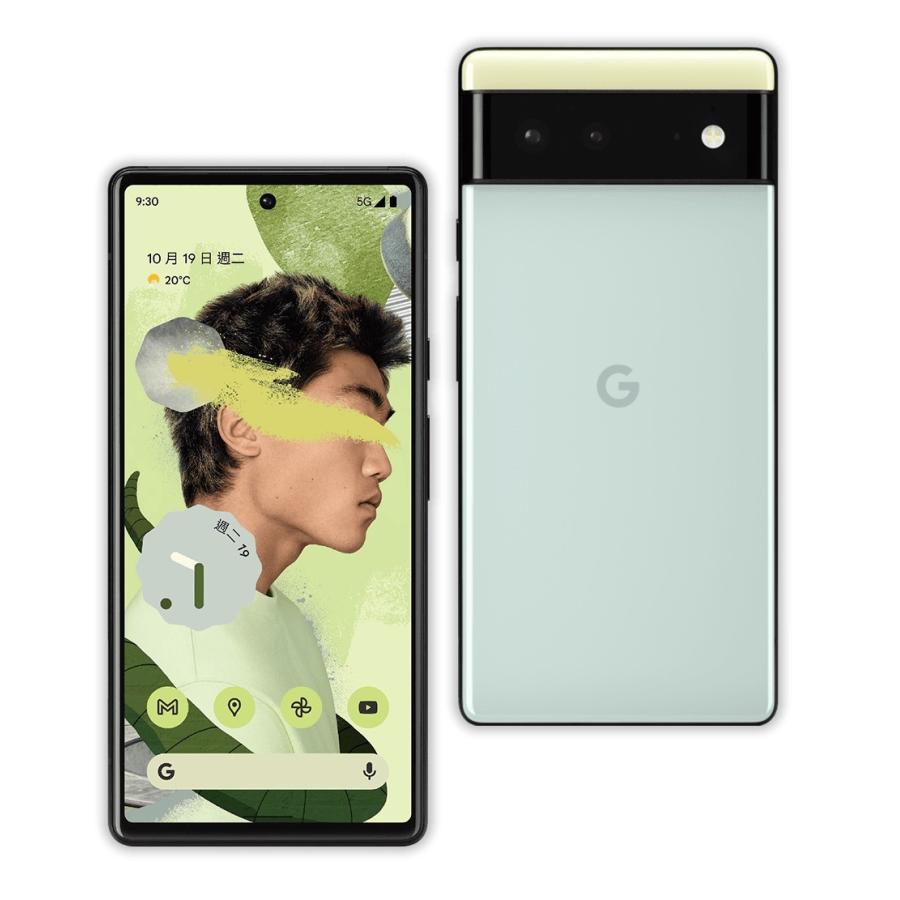 Google Pixel 6 128GB SIMフリーSorta Seafoam アンドロイド[ラッピング可]
