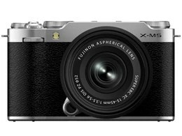 FUJIFILM 富士フイルム デジタル一眼カメラ X-M5 XC15-45mmレンズキット [シルバー][ラッピング可] R-LOGI｜MoriMoriStore（測定の森）