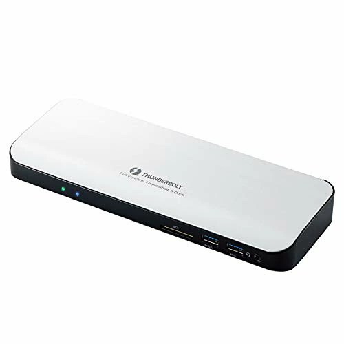 エレコム 縛ステイション ThunderBolt3 PD相応う DST-結核症301SV [しろがね色][ラッピング可]