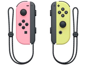 Joy-Con (L)/(R)パステルピンク/パステルイエロー[ラッピング可]｜MoriMoriStore（測定の森）