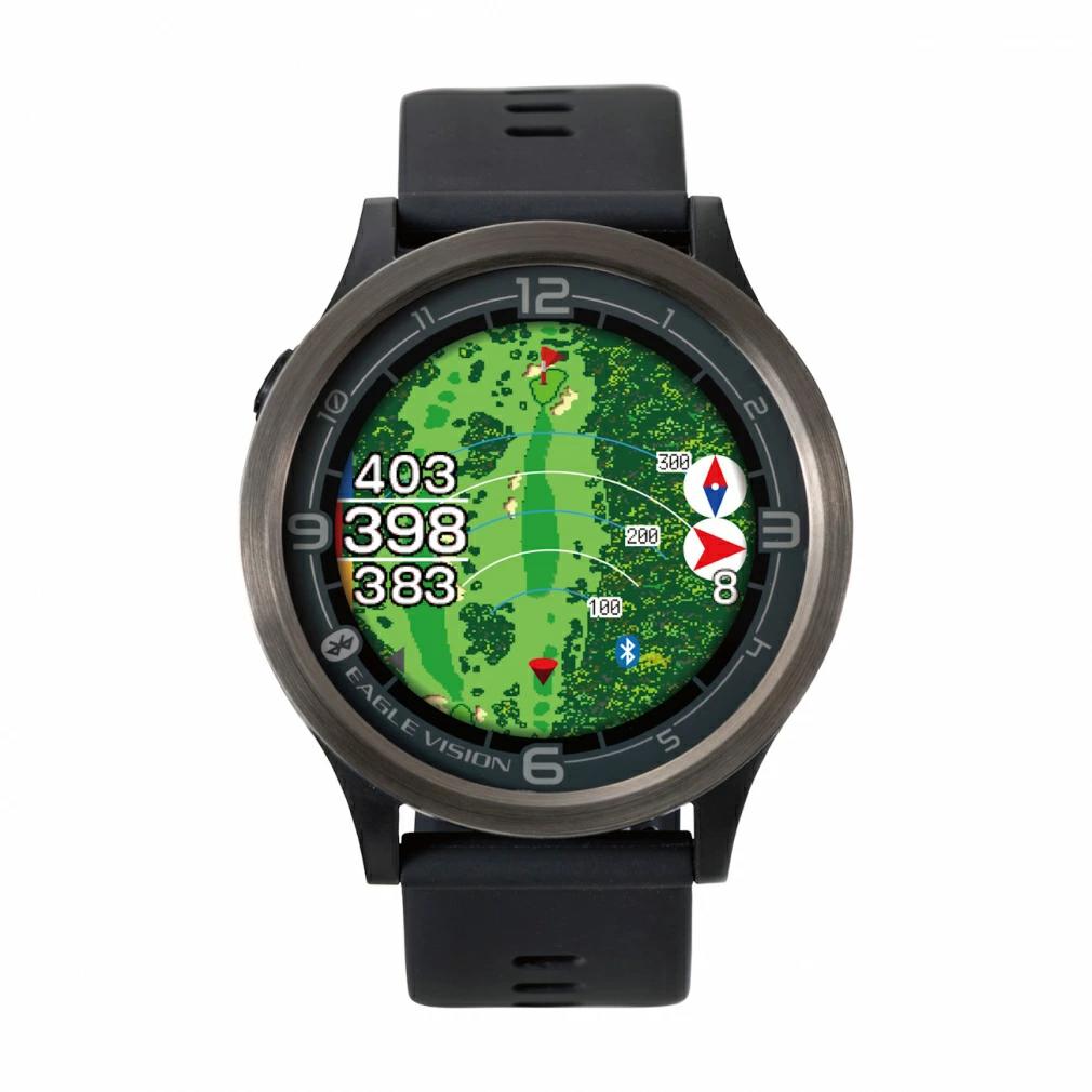 EAGLE VISION ACE PRO 腕時計型ゴルフナビEV-337BK [黒][ラッピング可] R-LOGI 24,266円