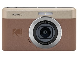 KODAK コンパクトデジタルカメラ PIXPRO C1BN [ブラウン][ラッピング可] R-LOGI