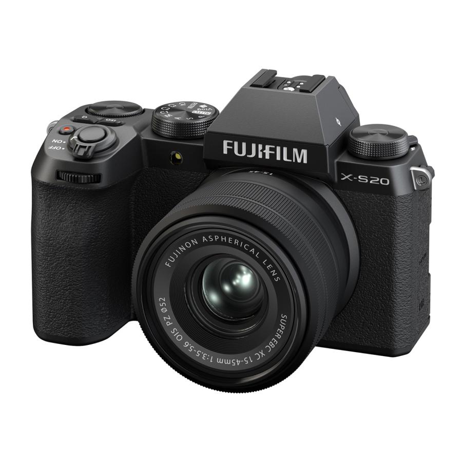 【訳あり】富士フイルム X-S20 XC15-45 水晶体一揃いの道具 日英2言葉づかい据え付けるひな形 デジタル一眼写真機[ラッピング可]