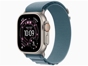 Apple Apple Watch Ultra 3 GPS+Cellularモデル スマートウォッチ [ナチュラル・ライトブルー][ラッピング可]
