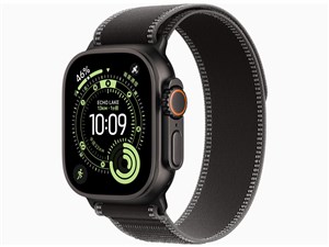 Apple Watch Ultra 3 GPS+Cellular真似形 49粍 MF1H4J/A [黒いこと・黒いこと/チャコールトレイルループ M/L][ラッピング可]