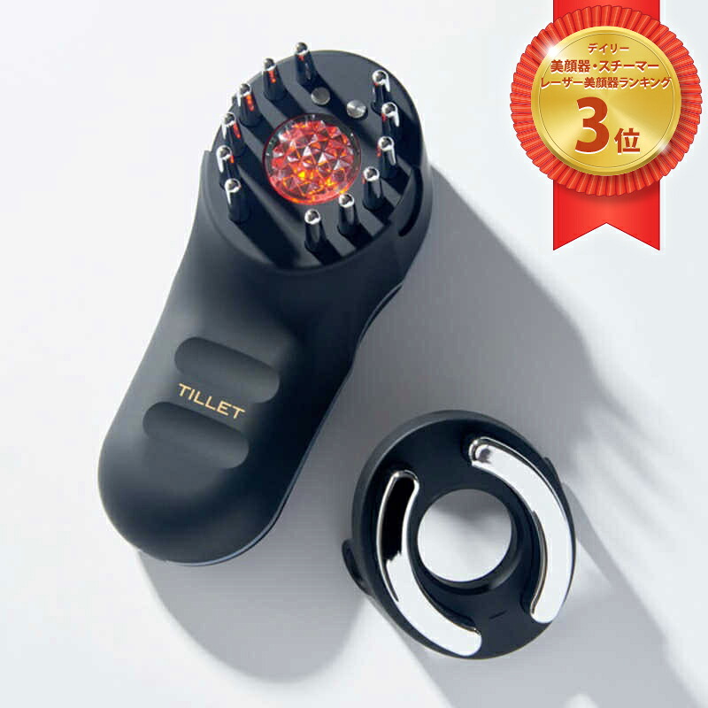 渡久クリ八つ 多役立つこと美顔器 TILLET W-GEAR [黒いこと][ラッピング可] R-LOGI