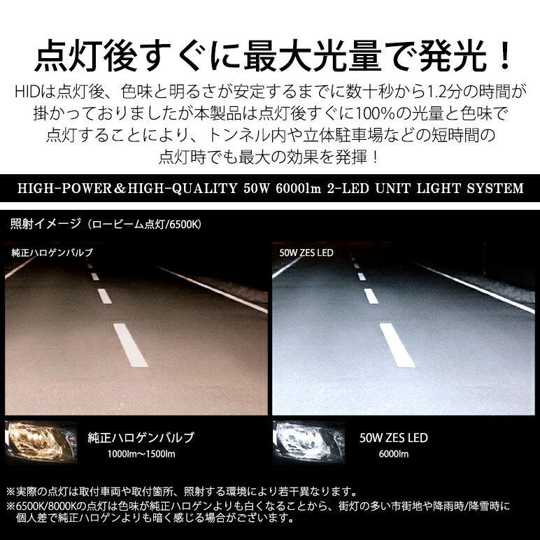 S500p S510p ハイゼットトラック Led ヘッドライト ロービーム ハイビーム H4 Hi Lo 切替 50w 100ルーメン 6000lm 2 Zesチップ搭載 デュアル発光 3色切替 3000k 6500k 8000k Lindnercapital Com