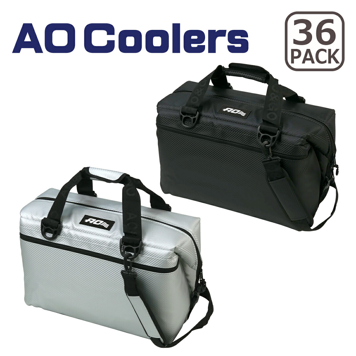 【ポイント5倍 4/17 1:59迄】AOクーラーズ AO Coolers クーラーボックス AO Coolers36 PACK CARBON カーボン