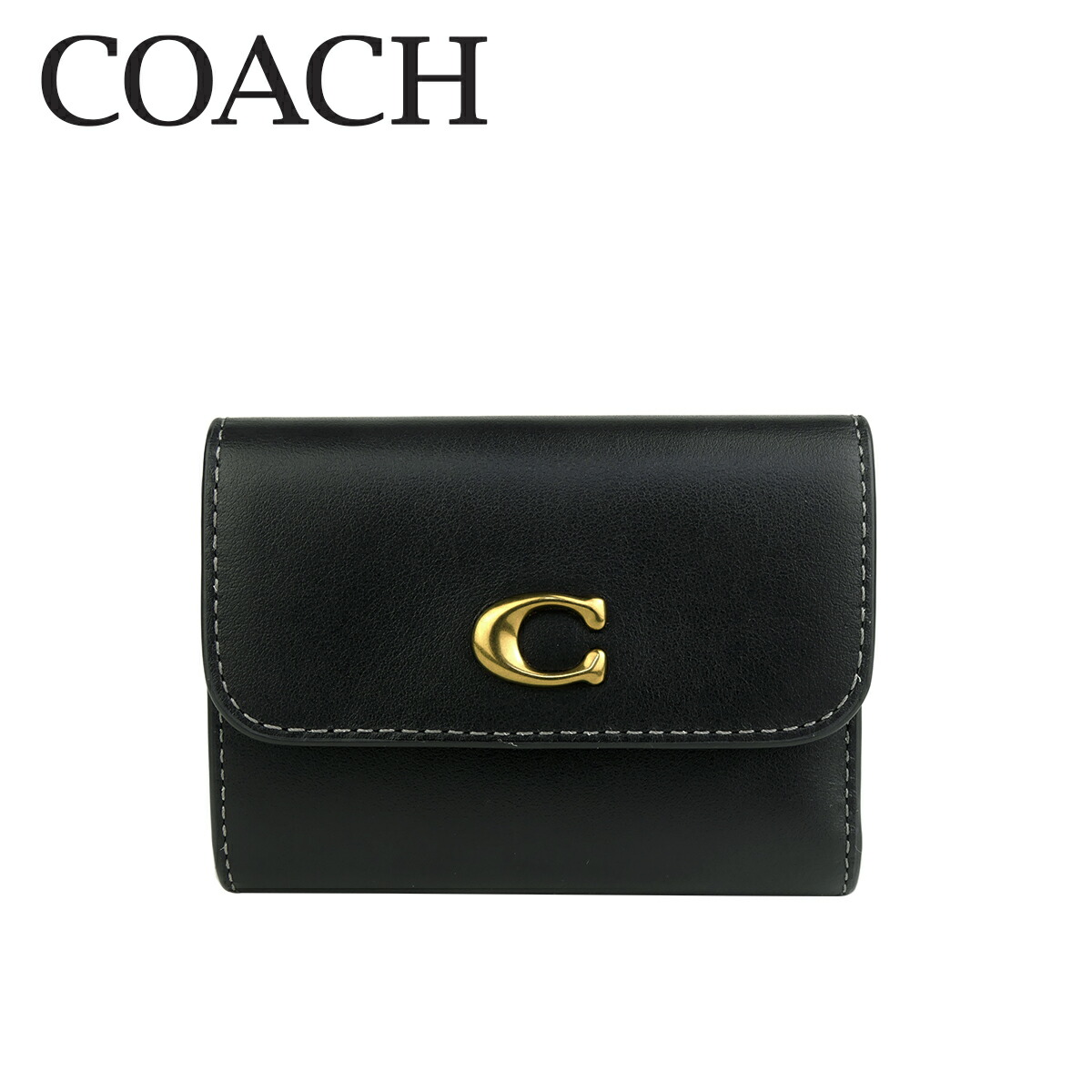 新品　COACH　小銭入れ　カード入れ　ブラック 楽天市場】【4時間クーポン】コーチ 財布 三つ折り財布（小銭