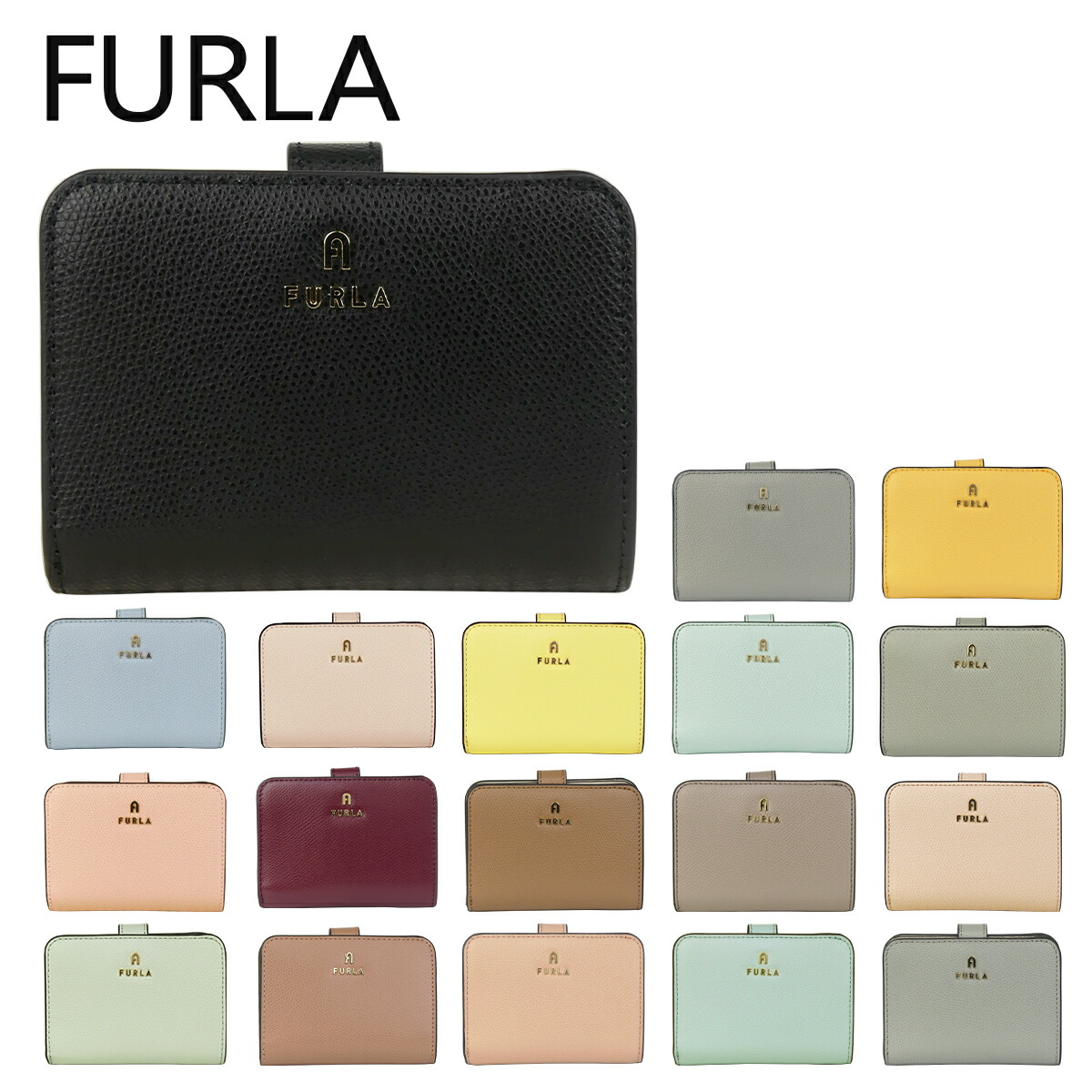 超良品‼️ フルラ　FURLA バビロン　財布　二つ折り　折り財布 FURLA フルラ 財布 レディース 二つ折り財布 折り財布 バビロン