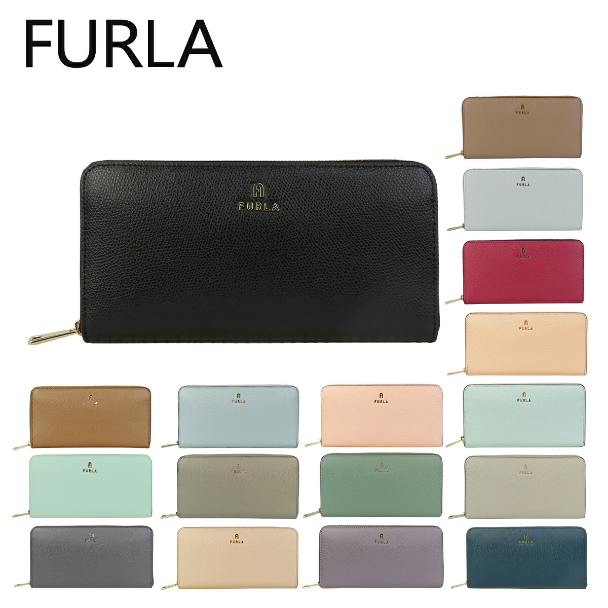 【店内ポイント5倍】フルラ Furla 長財布 小銭入れ付 カメリア XL ジップアラウンドウォレット WP00322 ARE CAMELIA XL ZIP AROUND ギフト・のし可