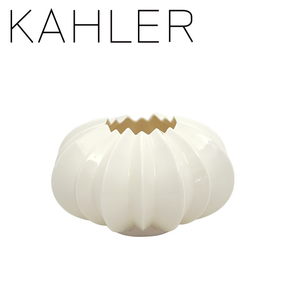ケーラー　KAHLER フラワーべース、キャンドルホルダー　3点 ケーラー KAHLER フラワーべース、キャンドルホルダー 3点