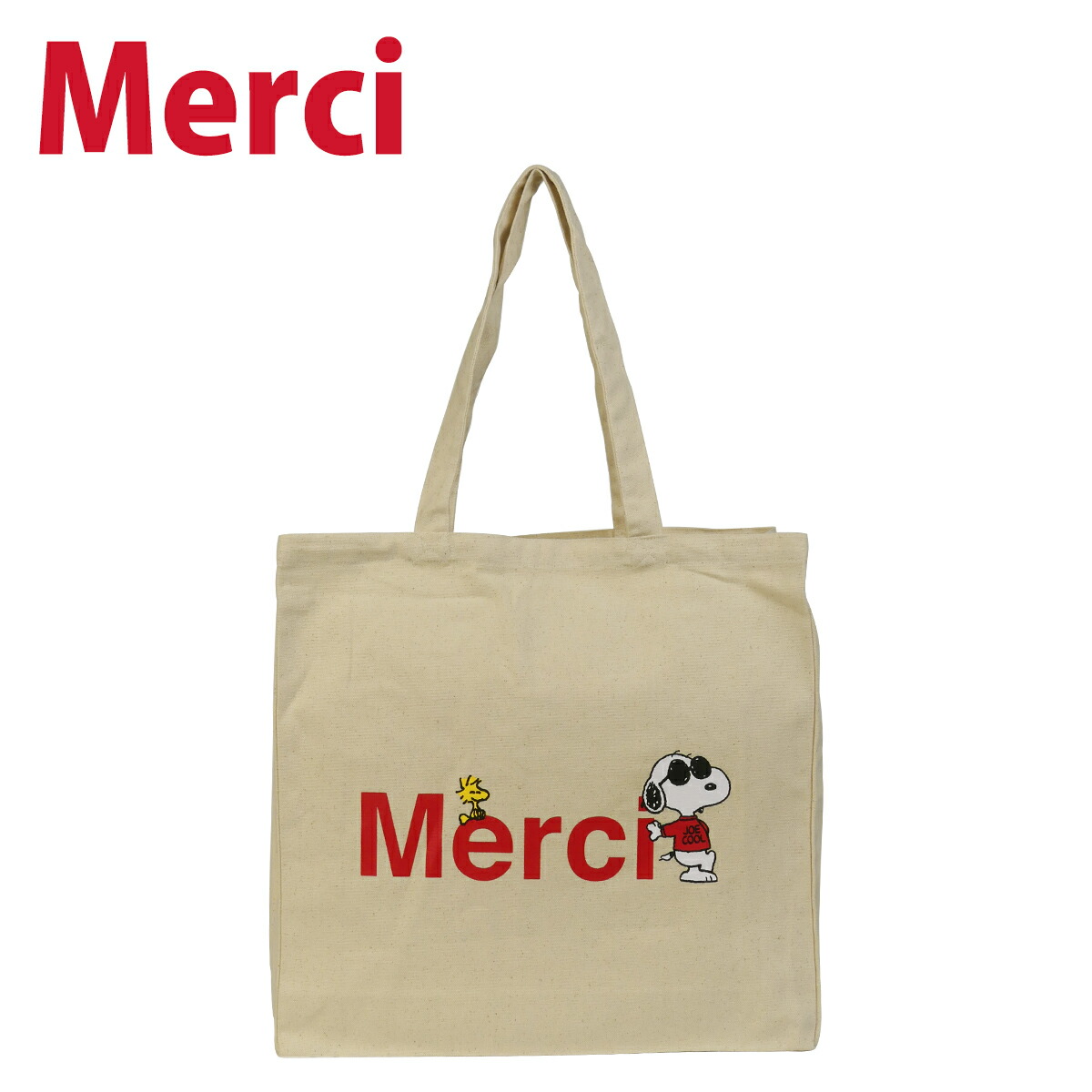 楽天市場】日本未発売【パリ直輸入】Merci cotton Tote Bag